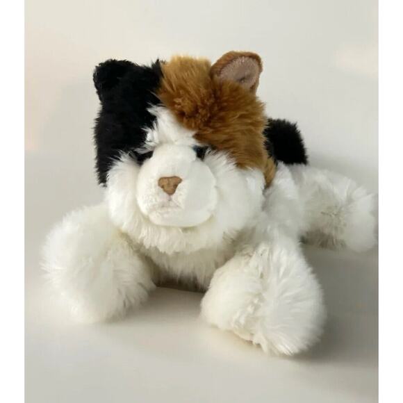 Aurora Puppet Cat Plush Long Hair 14” Length - Picture 1 of 5